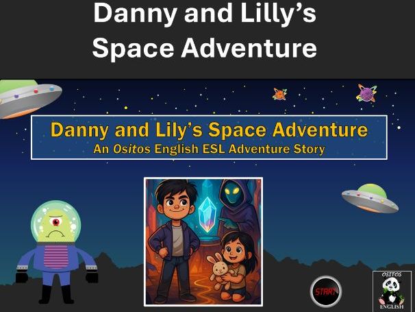 ESL Lesson for Kids: Danny and Lily's Space Adventure