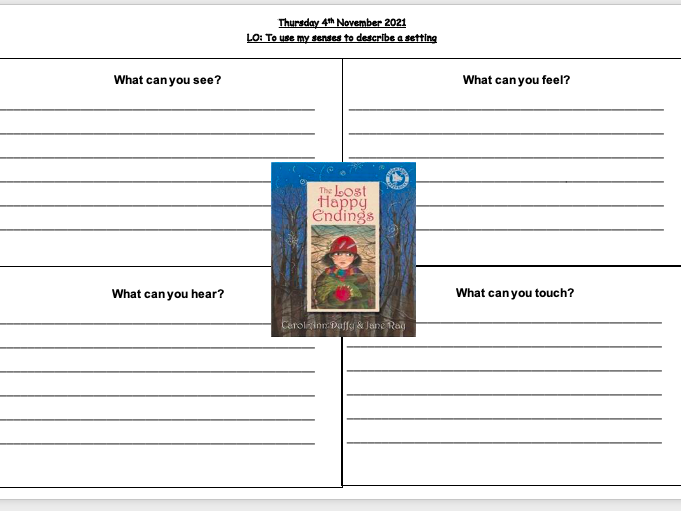 The Lost Happy Endings Lesson plans and Resources (Unit of work