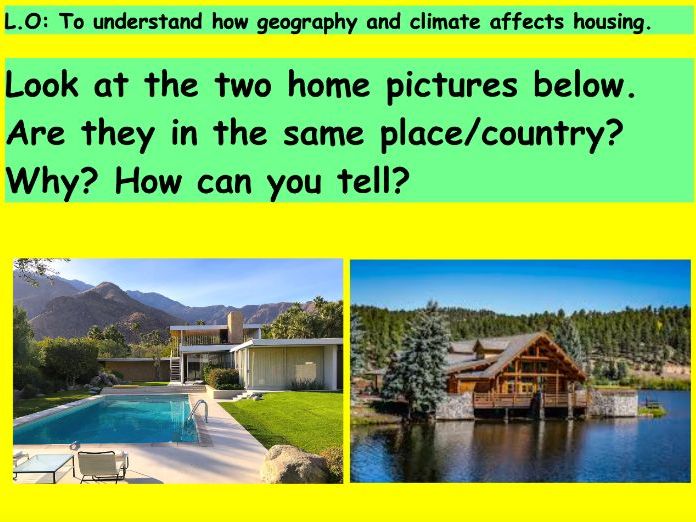 Explore How Geography and Climate Shape the Homes We Live  In – KS2 Geography Lesson