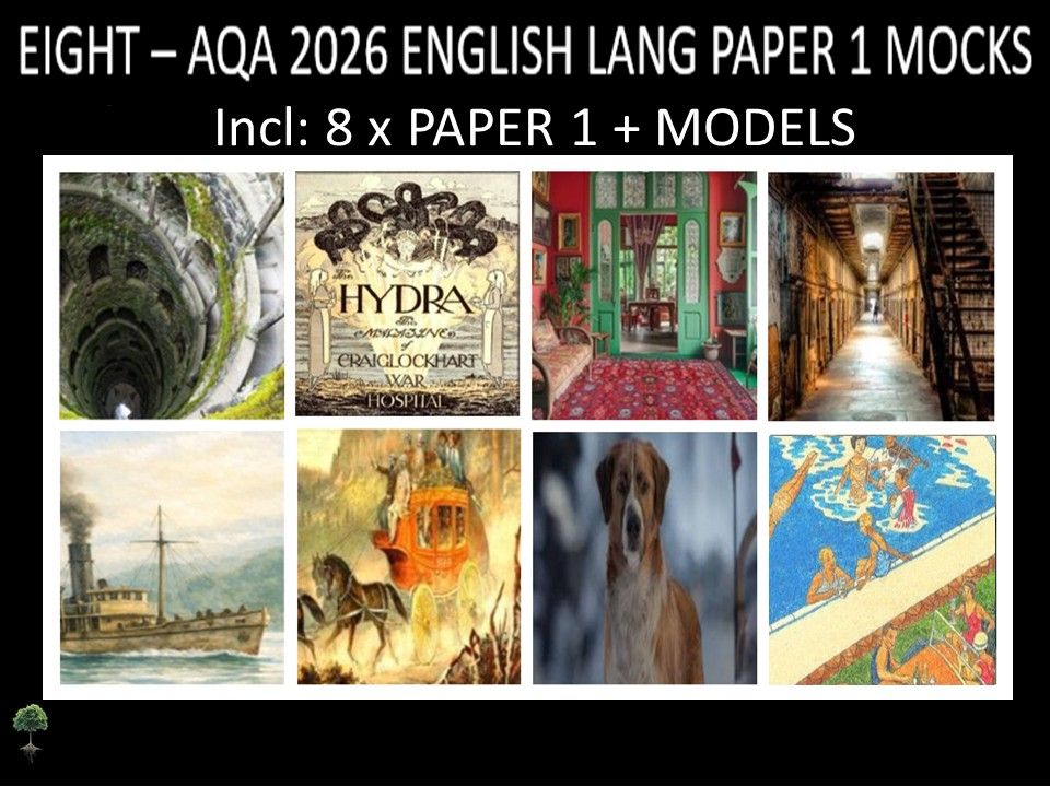 EIGHT - AQA PAPER 1 | 2026 FULL MOCKS | MODELS