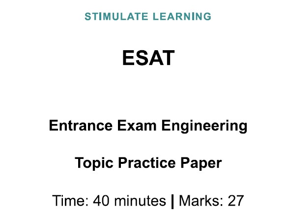 ESAT Physics Full Practice Paper