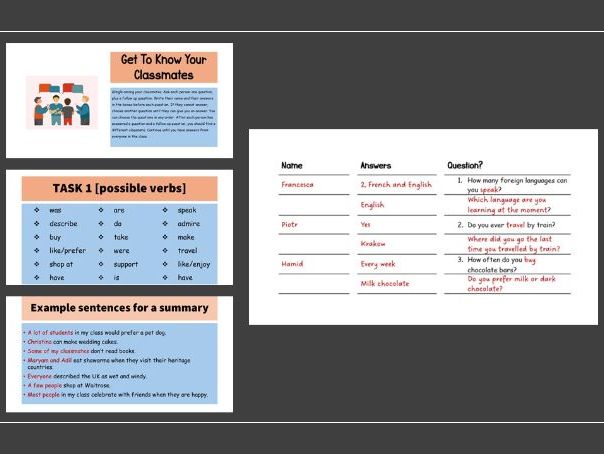 Get To Know You Questionnaire