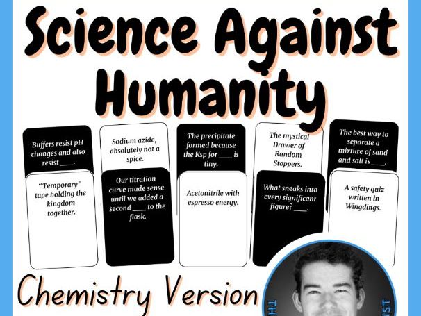 Science Against Humanity | Chemistry | Review Card Game