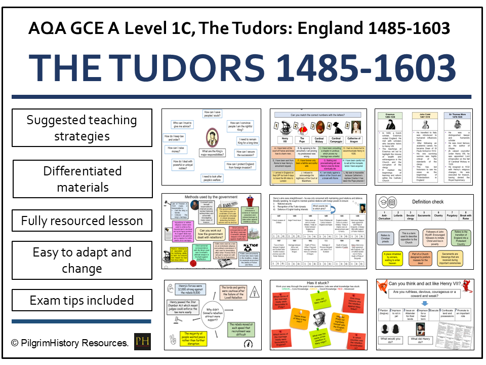AQA A Level History: The Tudors, England 1485–1603 Complete Bundle