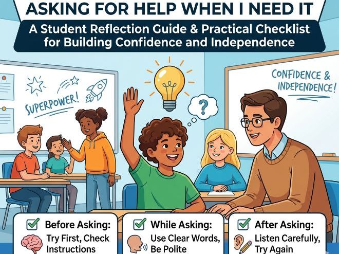 Asking for Help When I Need It – Student Reflection Guide