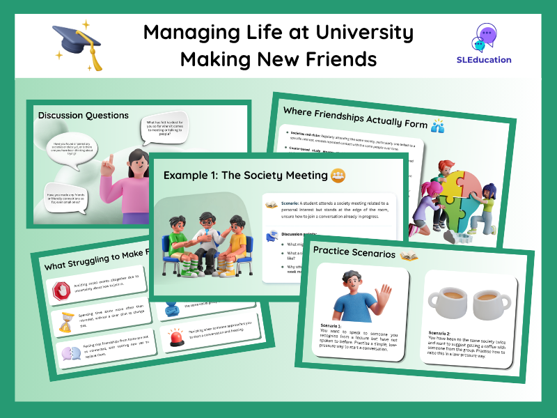 Making Friends at University | Managing Life at University | ASD Social Skills | Autism