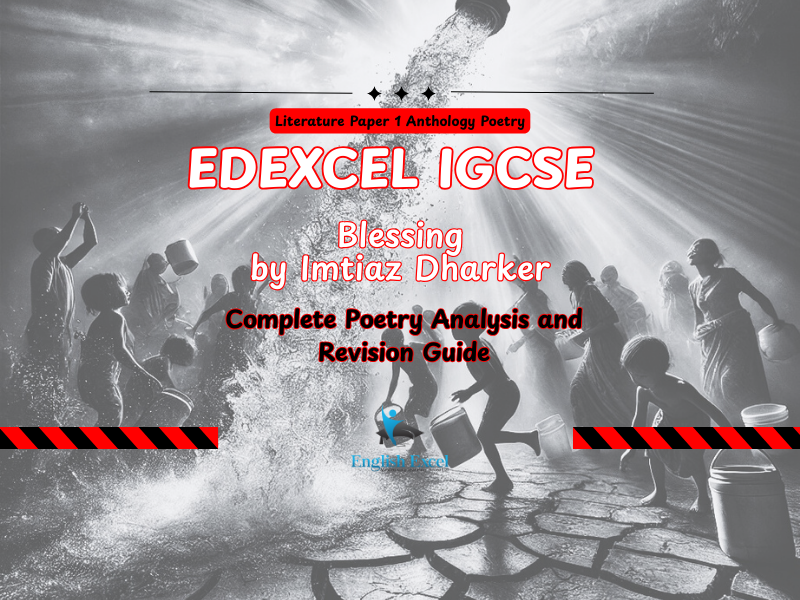 Blessing by Imtiaz Dharker – Complete Poetry Analysis and Revision Guide