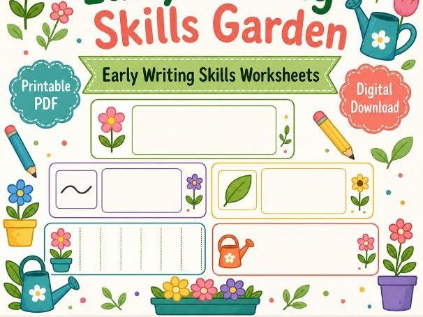 Early Writing Skills Garden
