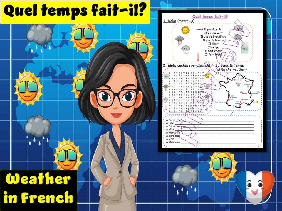 Quel temps fait-il? | French weather