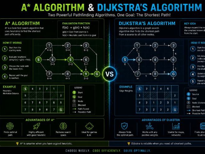 A* Algorithm & Dijkstra algorithm| CS PPT +Worksheets +Activity + Mcq Quiz + Answers_Marking Scheme