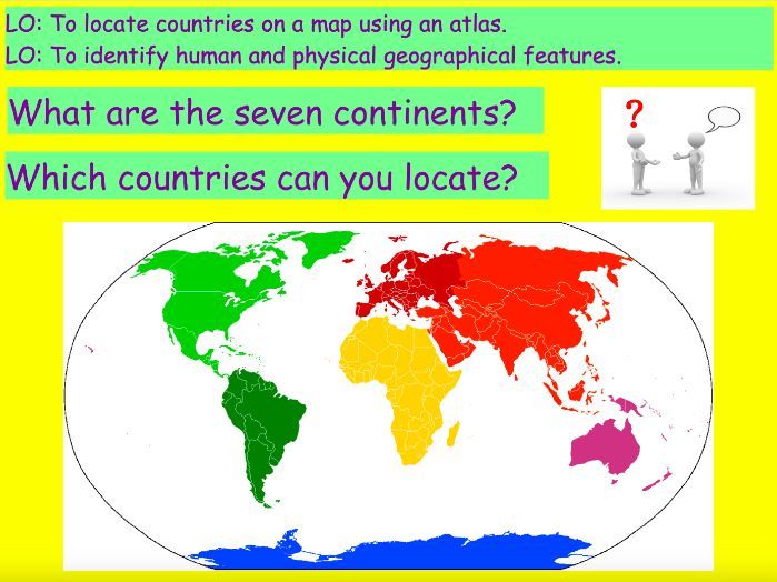 Explore the World: Atlas Work & Geographical Features - Geography Lesson (KS2)