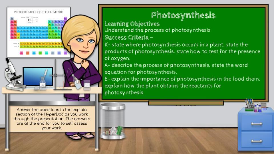 Photosynthesis Distance learning (KS3 2) | Teaching Resources