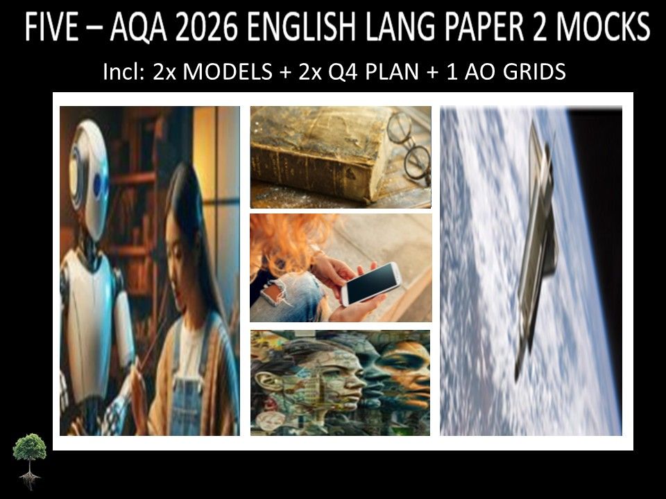 FIVE - AQA PAPER 2 | 2026 FULL MOCKS | MODELS | Q4 PLAN | AO GRIDS