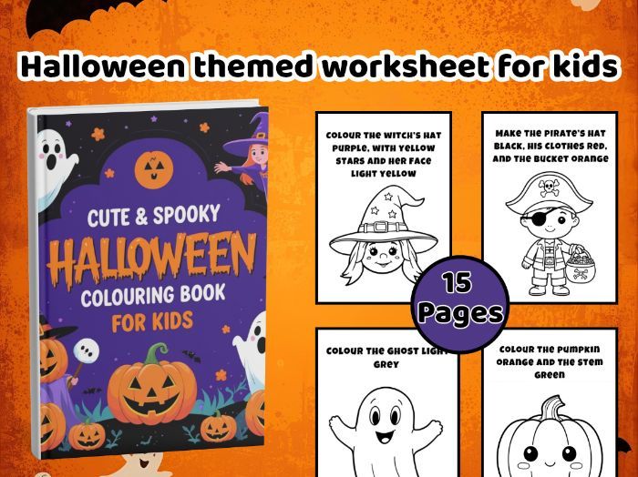 Halloween Colouring Pages | EYFS, KS1, Homeschool