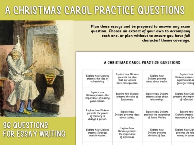 A Christmas Carol Practice Questions