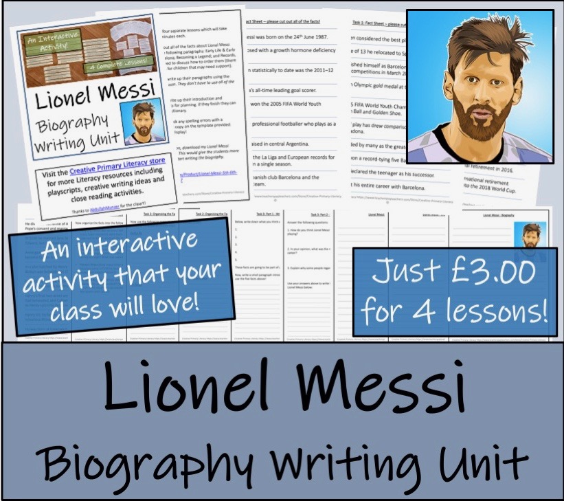 Why is messi a good role model picture