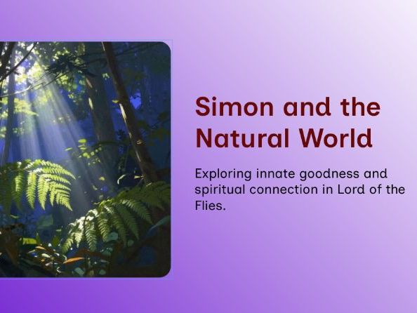 Lord of the Flies – Lesson 5: Simon, Innate Goodness & Human Instincts