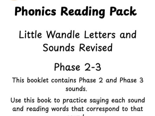 Little Wandle Phase 2-3 Reading Pack