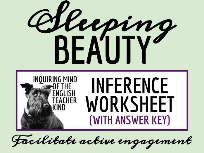 "Sleeping Beauty" by The Brothers Grimm Close Reading Analysis Worksheet