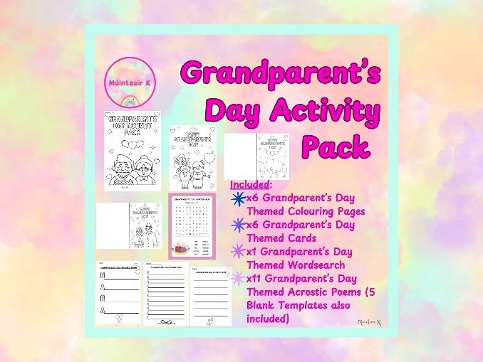 Grandparent’s Day Activity Pack