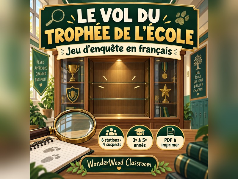 French Escape Room - Le vol du trophée