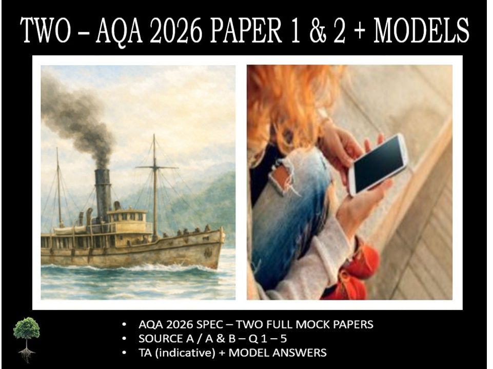 TWO - PAPER 1 & 2  |  2026 FULL MOCKS   | MODELS