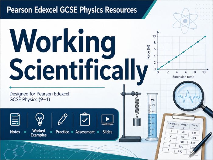 Working Scientifically Pack - Physics GCSE Pearson Edexcel