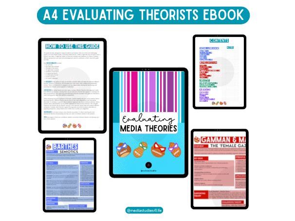 A level Media Evaluating Theories Booklet
