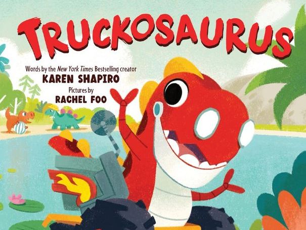 Truckosaurus by Karen Shapiro Activity Kit
