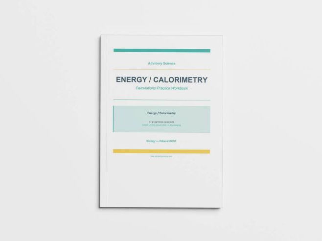 Energy from Calorimetry - Edexcel GCSE Biology Calculation Practice Book