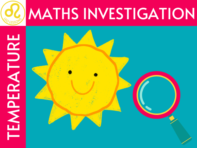 Maths Investigation temperature Teaching Resources