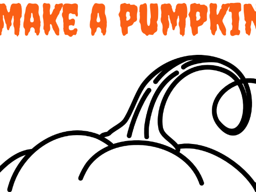 Design a pumpkin face - FREE