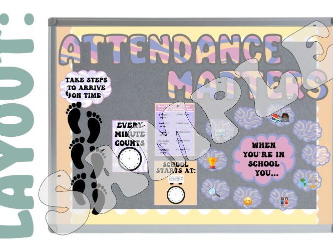 Attendance Matters Display