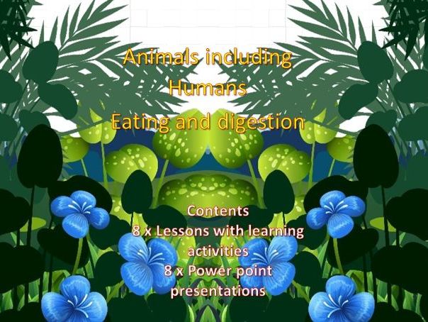 EATING AND DIGESTION (Animals including humans Primary Science)