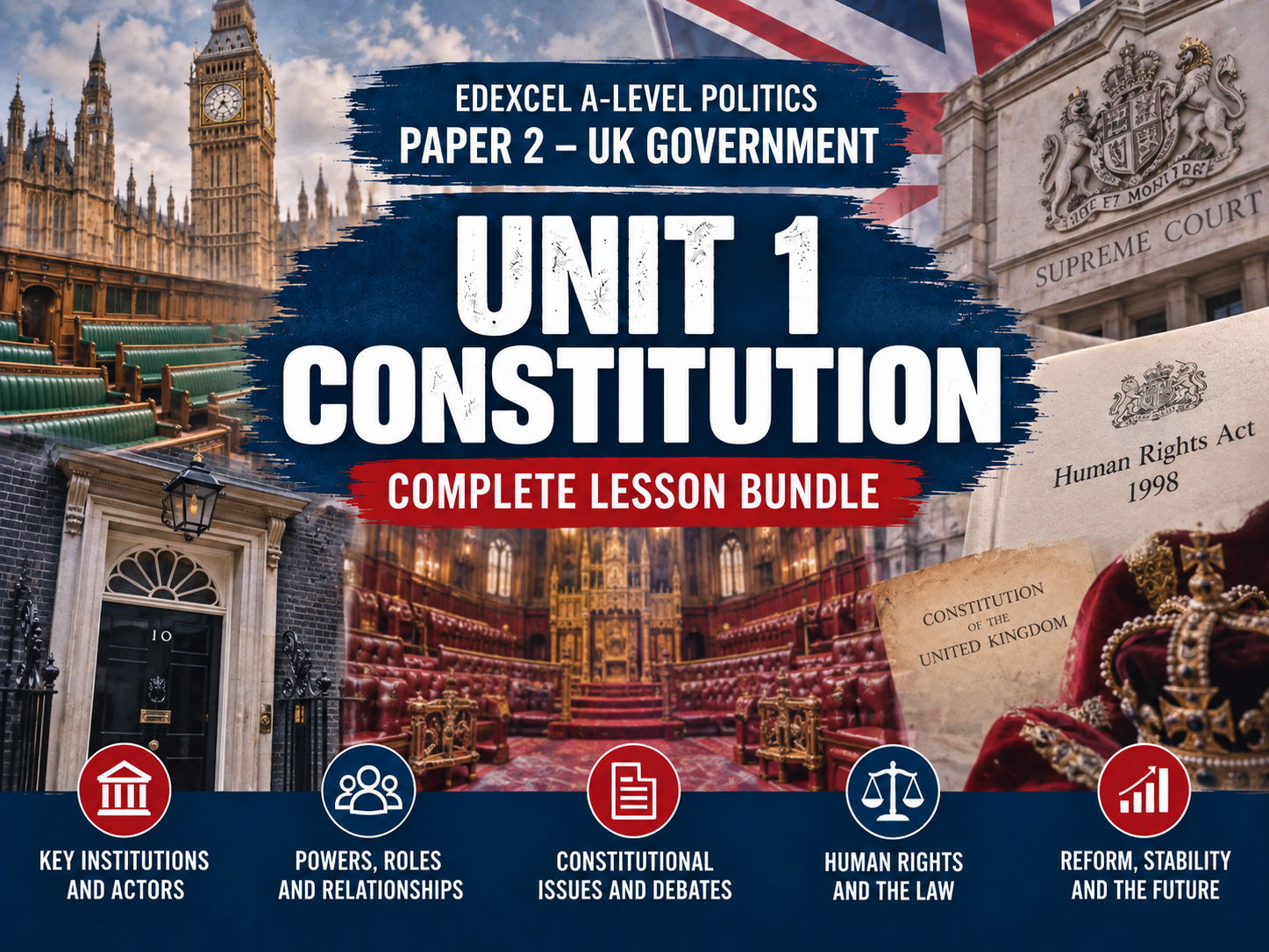 Politics Paper 2 (UK Government) - Unit 1 - Constitution