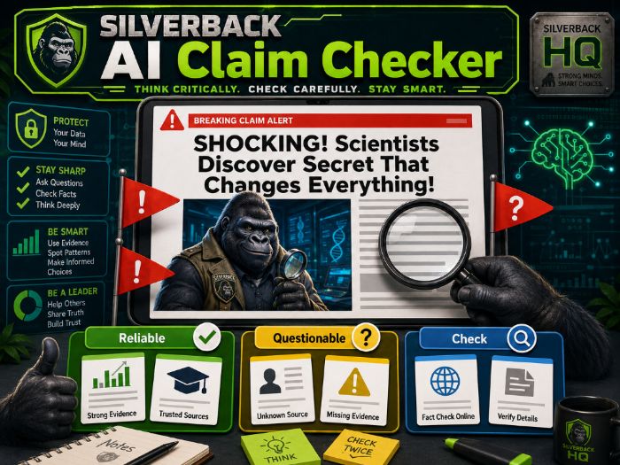 AI Claim Checker: Free KS3 Cyber Literacy Lesson on Fake News, Evidence and Responsible Sharing