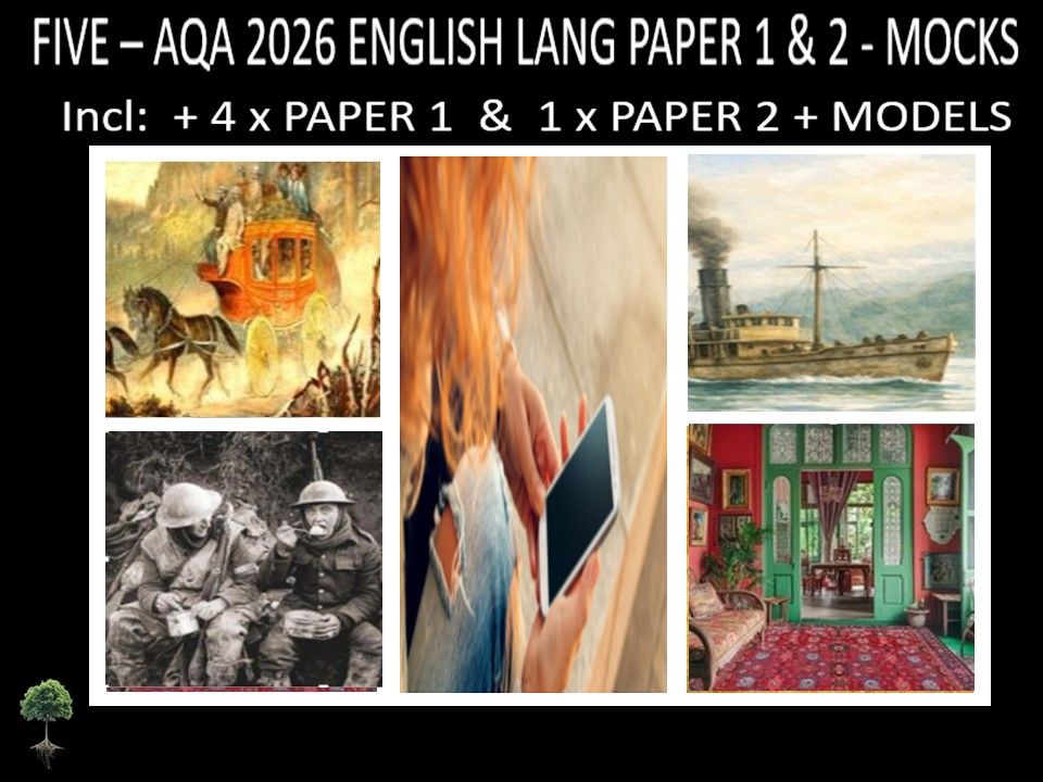 FIVE - AQA PAPER 1 & 2 | 2026 FULL MOCKS | MODELS