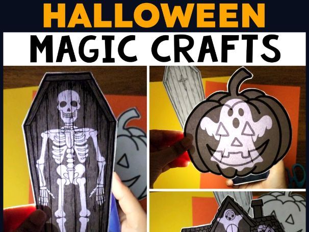 Halloween Craft Kindergarten | Halloween Activities | Halloween STEM Activities