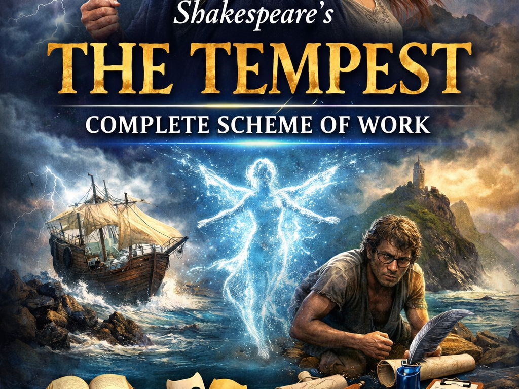 The Tempest Bundle (PPT and Worksheet)