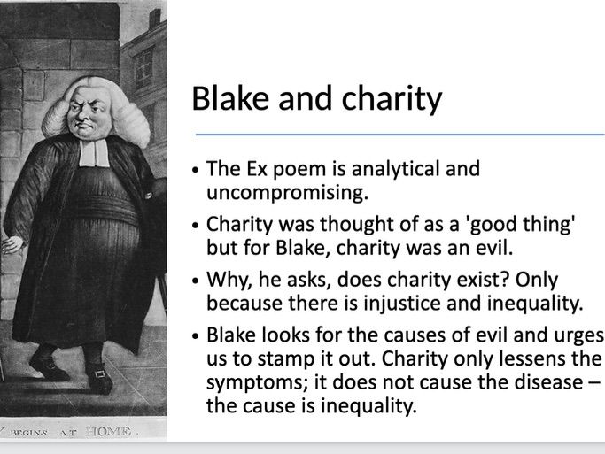 William Blake - Songs of Experience 'Holy Thursday'