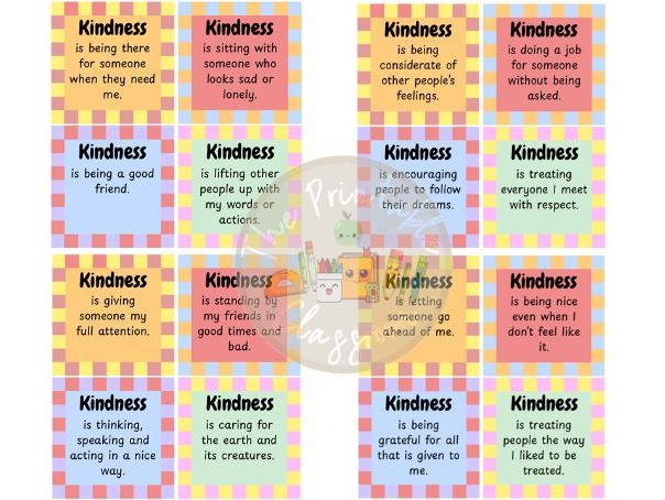 Kindness is ... display whole school approach