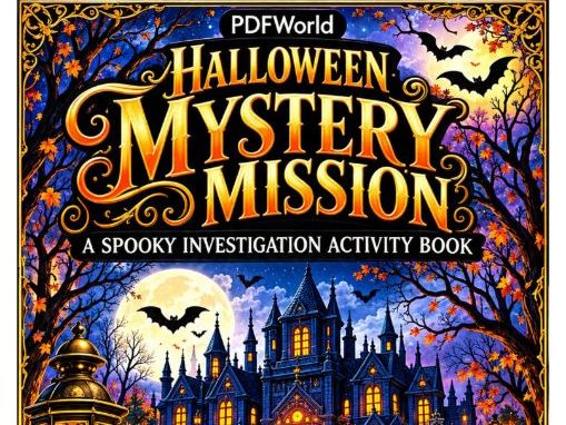 Halloween Mystery Mission Activity Book