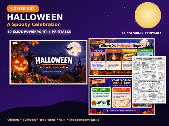 Halloween - A Spooky Celebration LKS2