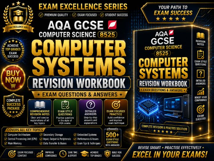 Computer Systems Revision Workbook | AQA GCSE Computer Science 8525 | Exam Questions & Answers