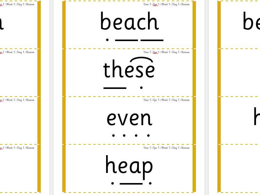 Year 1 Spring 1 Weeks 1 - 5 (Supports Little Wandle)