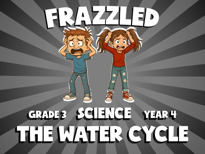 The Water Cycle FRAZZLED Science Game | No-Prep Year 4 Review Activity
