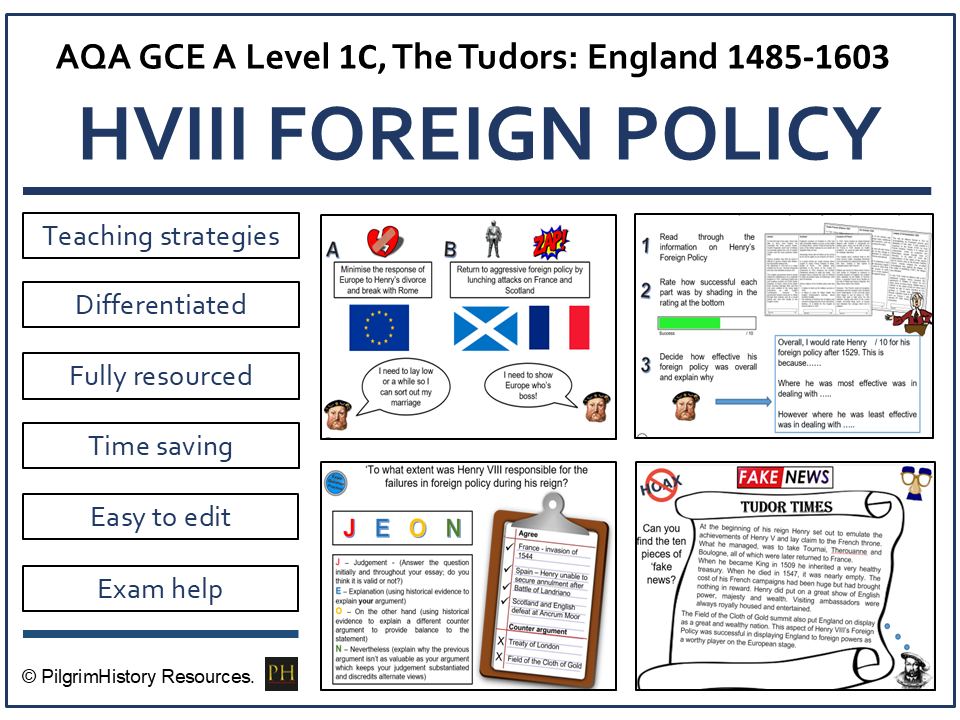 Henry VIII’s Foreign Policy 1529–1547: War, Diplomacy and Decline | AQA A Level History