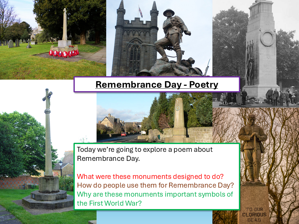 Remembrance Day English