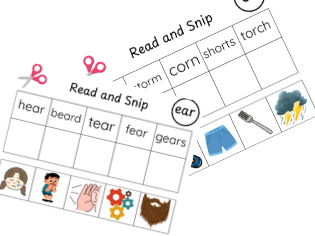 Read and snip - phase 3 and 4 recap sheets