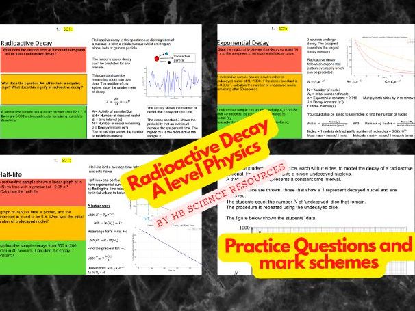 Radioactive Decay A level Physics